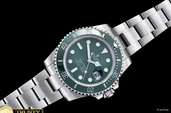 0727 ROLSUB0249A -Submariner 116610LV SS SS Green BPF V2 SP A3135 Mod Attractive 1029